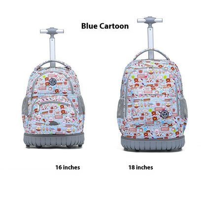 Children's Trolley Schoolbag Student Korean Style Backpack