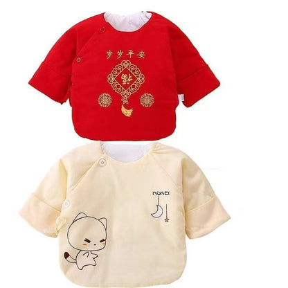Newborn Thin Cotton Half-back Cotton