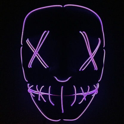 Halloween Led Glowing Full Face Mask