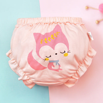 Korean Style Shorts Children's Briefs Girls' Underwear Without Pp