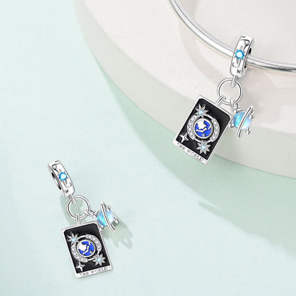Trendy Silver-plated Beaded Bracelet