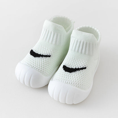 Springautumn First-walking Shoes For Baby Boys And Girls Breathable, With Soft Soles