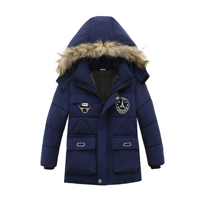 Thick children's cotton coat