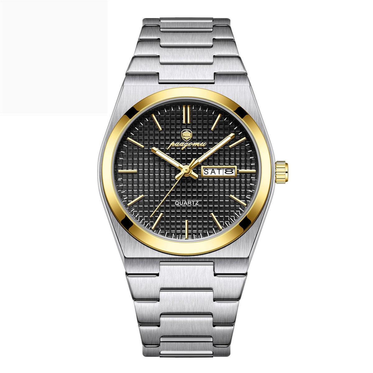 Luminous Quartz Waterproof Calendar Watch