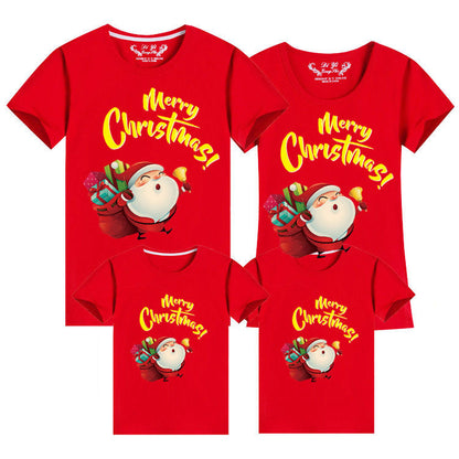 Parent-child short sleeve T-shirt