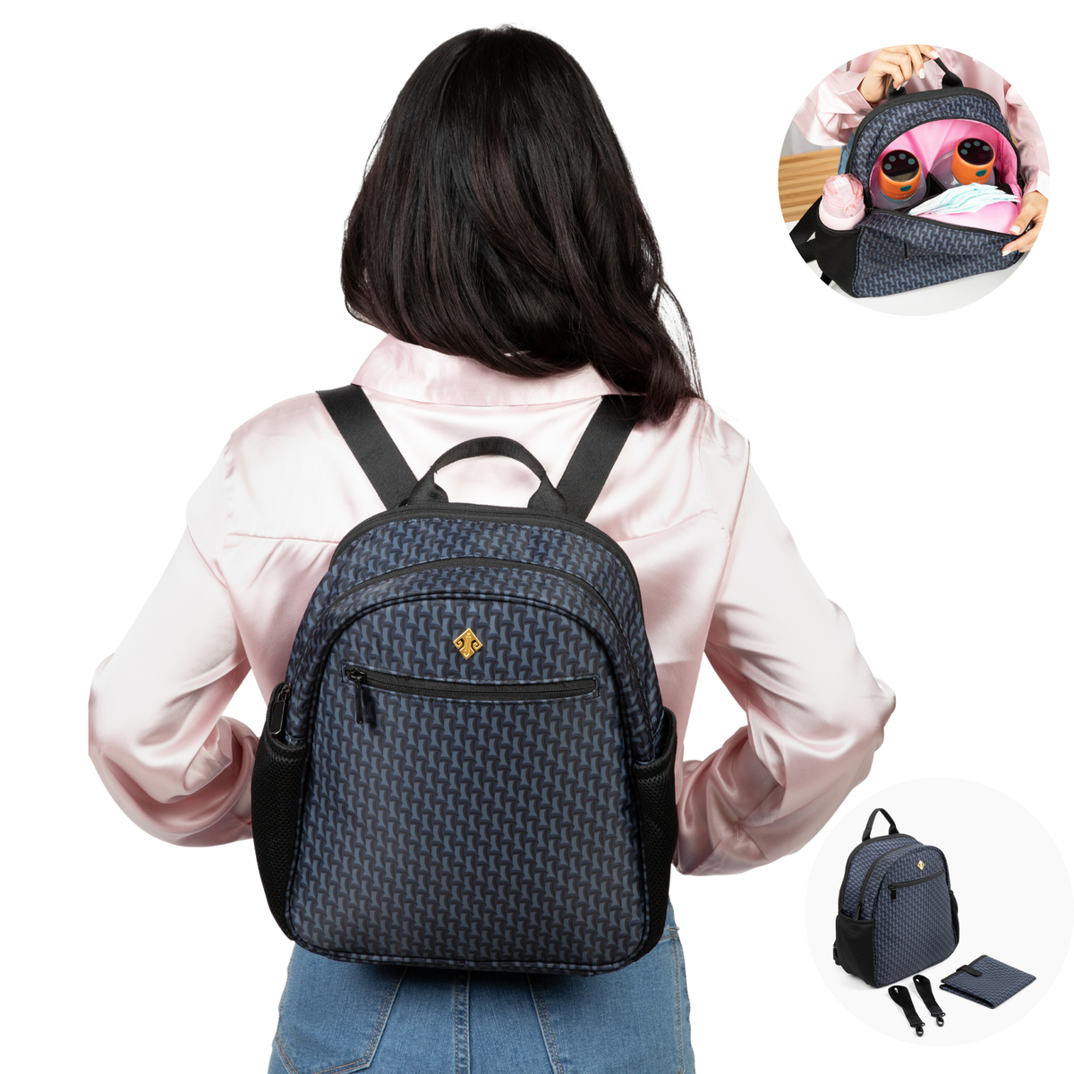 Small Diaper Bag Backpack - Claremont
