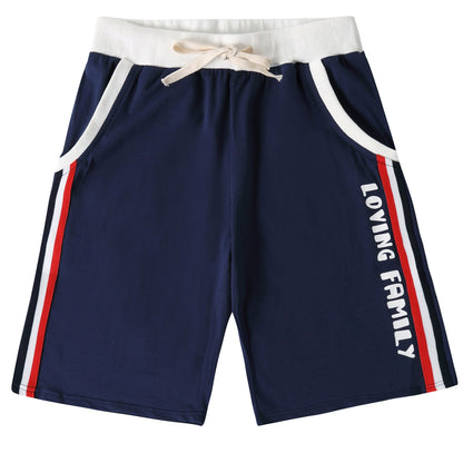 Color Matching Pocket Family Suit Parent-child Short Sleeve T-shirt