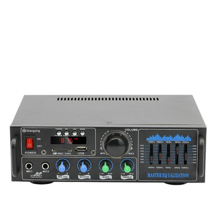 High-power Bluetooth U Disk Radio Audio Amplifier Karaoke Amplifier Sound Reinforcement System