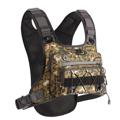 Tactical Chest Pack Multi-functional Suitable For Trail Running