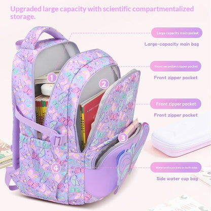 Large-Capacity Backpack Set For Female Students