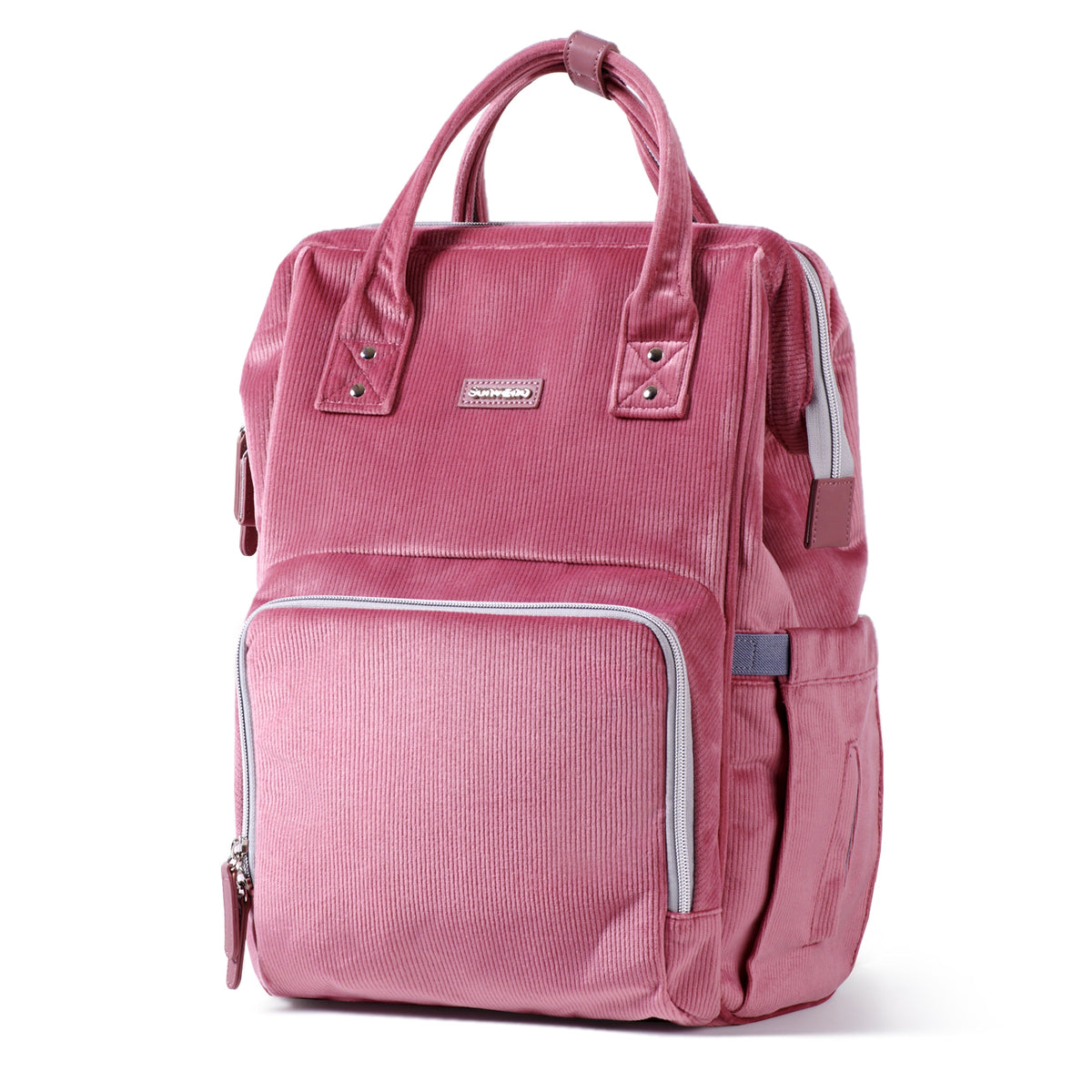 Corduroy Diaper Backpack