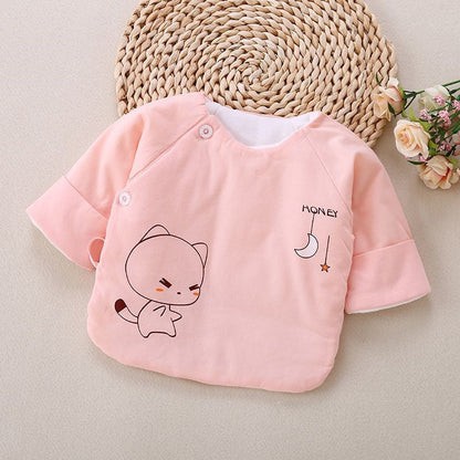 Newborn Thin Cotton Half-back Cotton