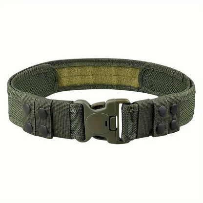 Tactical S-shaped Velcro Outdoor Hiking Belt