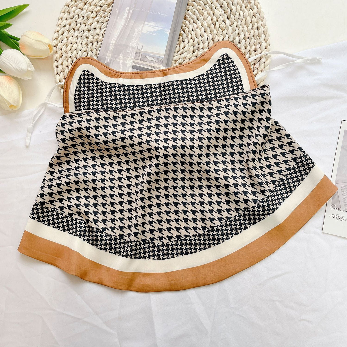 Female Printed Breathable Eye Corner Protection Summer Sunscreen Mask