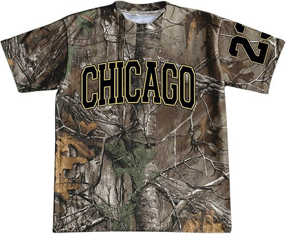 American-style Retro Fashion 3D Digital Print American Top