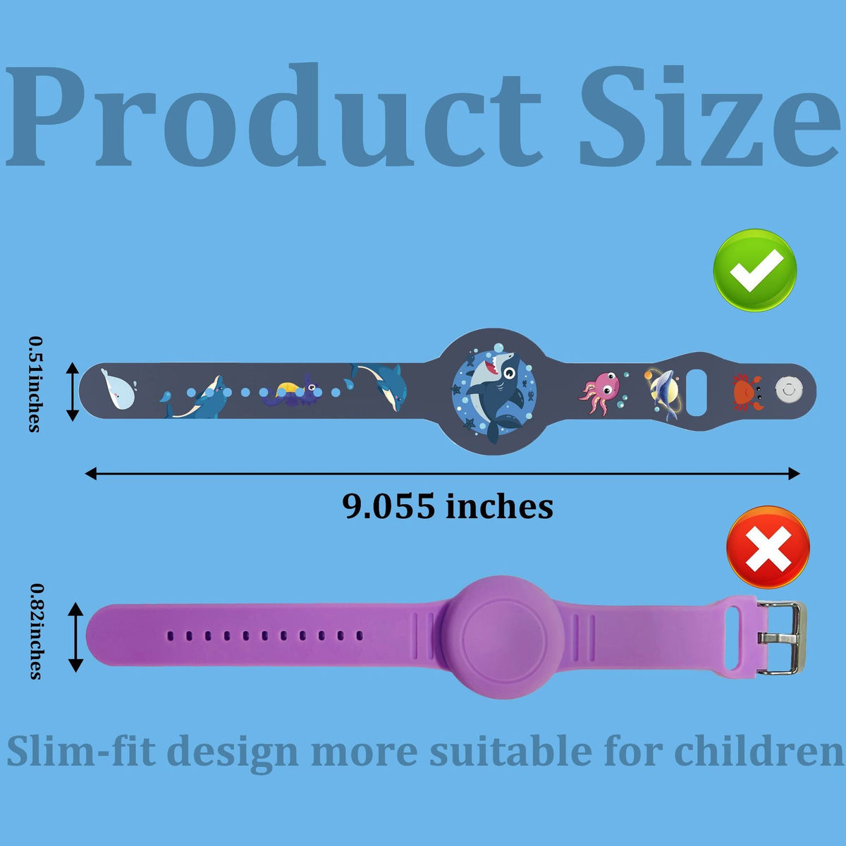 Cartoon Bracelet Anti-loss Alarm Device Locator Silicone Wristband