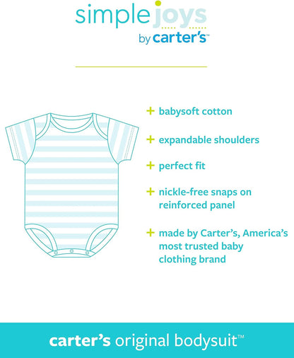 Baby 8-Pack Short-Sleeve Bodysuit