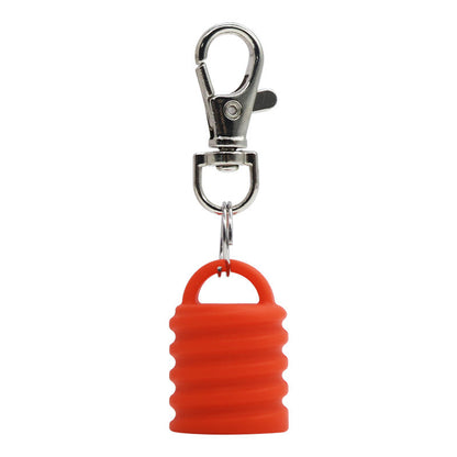 Silicone Universal Lip Gloss Keychain Silicone Cap Lipstick Cover