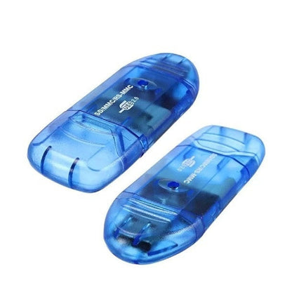 Creative LED Transparent USB Card Reader