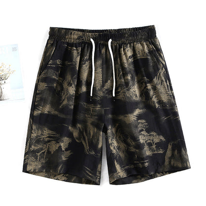 Running Straight-leg Casual Sports Shorts