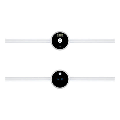 Smart Cabinet Light Clock Timing Sensor Light Removable LED Wardrobe Light Human Body Sensor Light