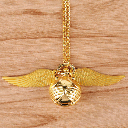 Golden pocket watch