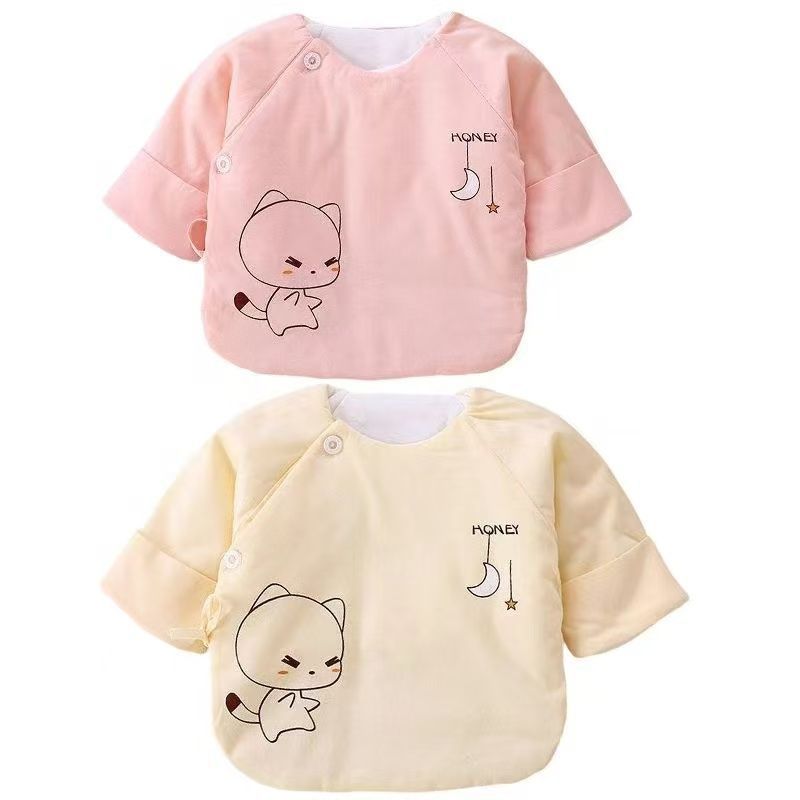 Newborn Thin Cotton Half-back Cotton