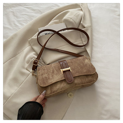 Niche-design Korean-style High-end Baguette Bag
