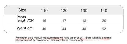 Girls' Cartoon Cotton Boxer Briefs Children's Baby Panties Shorts