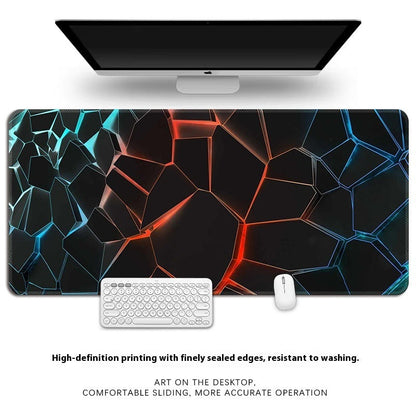 Thickened Overlock Computer Keyboard Table Mat