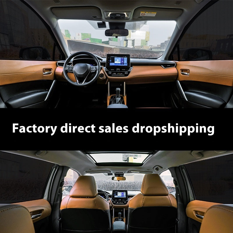 Simple Car Mosquito Repellent Screen Window