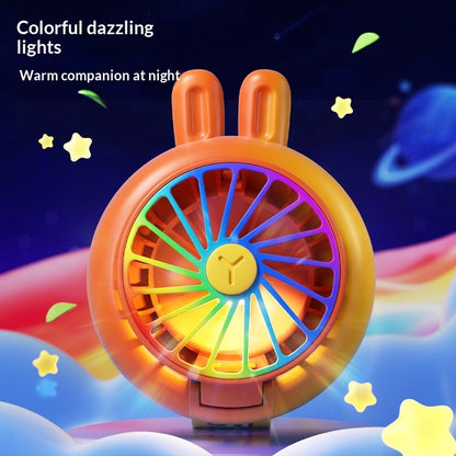 New Summer Mini Watch With A Handy Wrist-mounted Night Light And Rechargeable Small Fan For Kids
