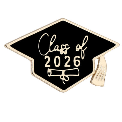 New Graduation Season Bachelors Cap Series Brooch Set