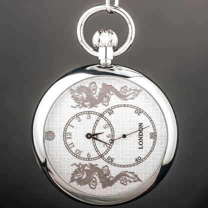 Automatic Movement Three-hand Mechanical Pocket Watch