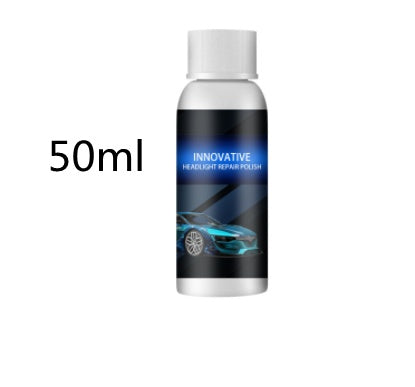 Car headlight repair fluid