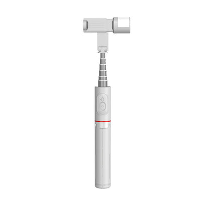 Mobile Phone Live Streaming Extension Pole Bluetooth Aluminum Alloy Desktop LED Fill Light Tripod Selfie Stick