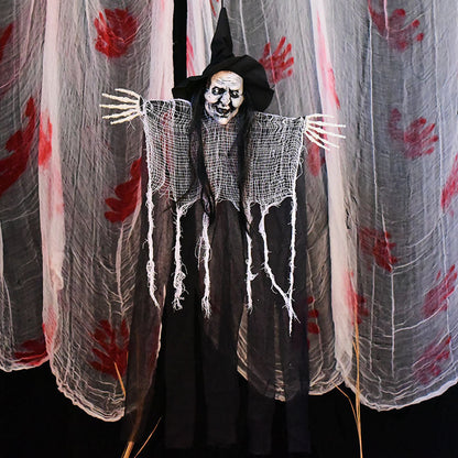 Halloween Witch Hanging Ghost Decoration Scene Decoration Props