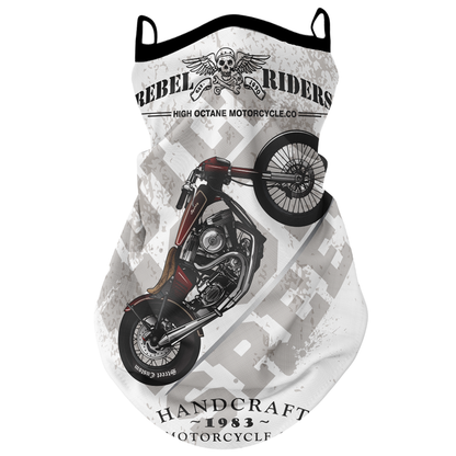 Motorcycle Riding Sun-protection Face Mask Ear-loop Headscarf