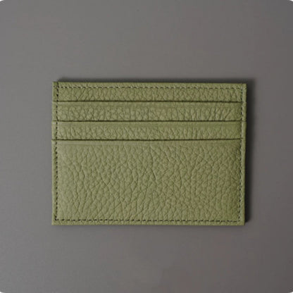 A Simple, Practical, And Exquisite One-piece Card Holder Made Of Top-grain Cowhide.