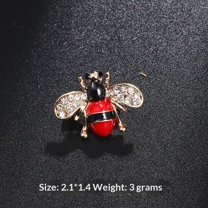 Cute Animal New Style Oil-Drop Bee Brooch