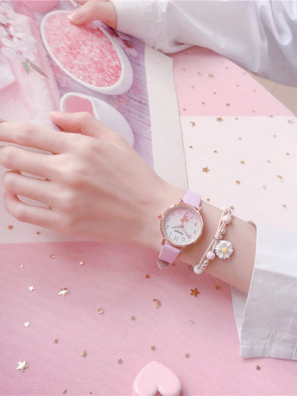 Korean-style Cute Girl Analog Children's Watch