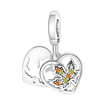 Lily Of The Valley Iris And Spinning Flower DIY Bracelet Pendant Accessories