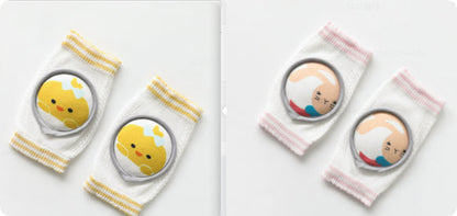 Baby Knee Pads Cartoon Accessories Doll Elbow Pads Baby Learning Set