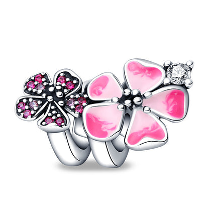 Romantic And Elegant Flower Beaded Bracelet