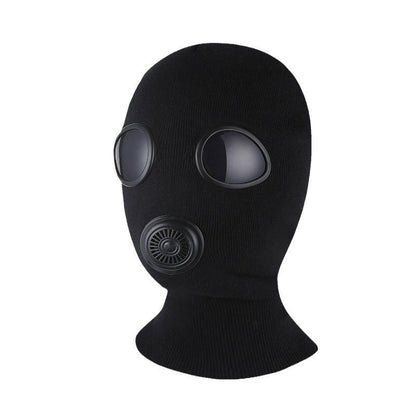 Creative Funny Hat Riding Fleece-lined Neck Protection Glasses Pullover Mask