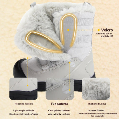Thickened Snow Boots For Boys And Girls