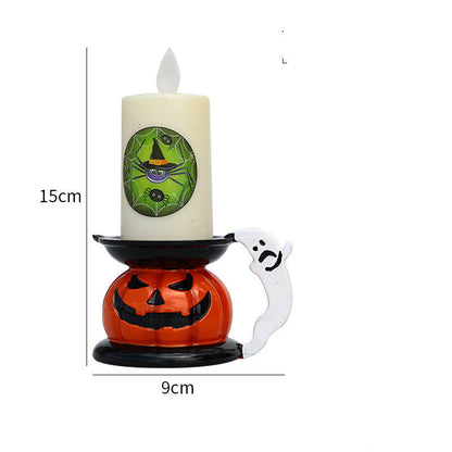 Halloween simulation candle decoration light