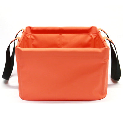 Square Fishing Bucket Folding Outdoor Waterproof