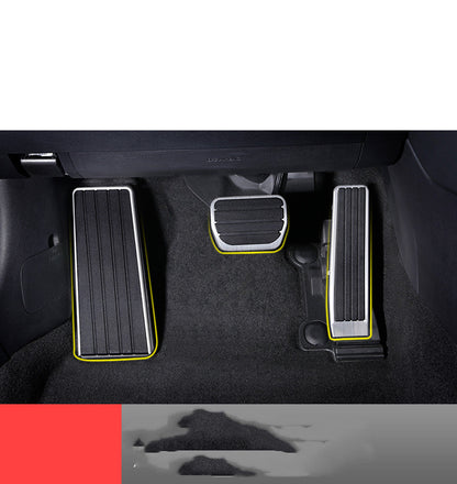 Cab pedal accelerator brake decorative stickers