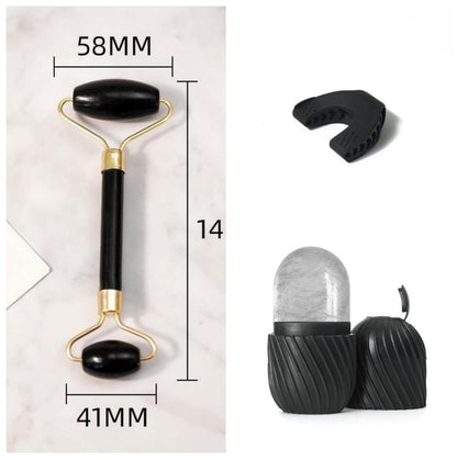 Beauty Face Care Massage Jade Device